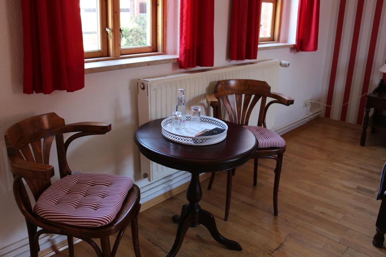 Altstadtcafe Und Pension Havelberg Luaran gambar